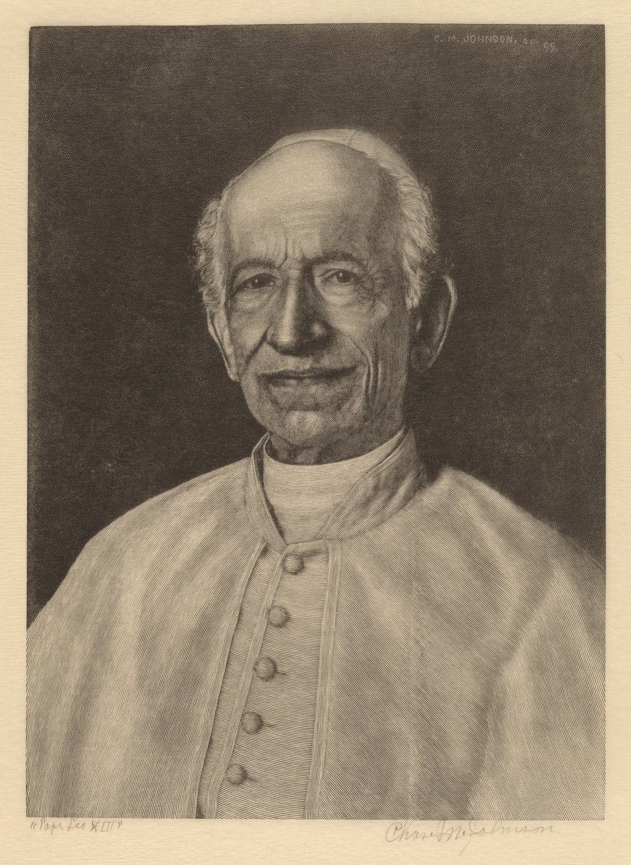Pave Leo XIII af Charles M. Johnson