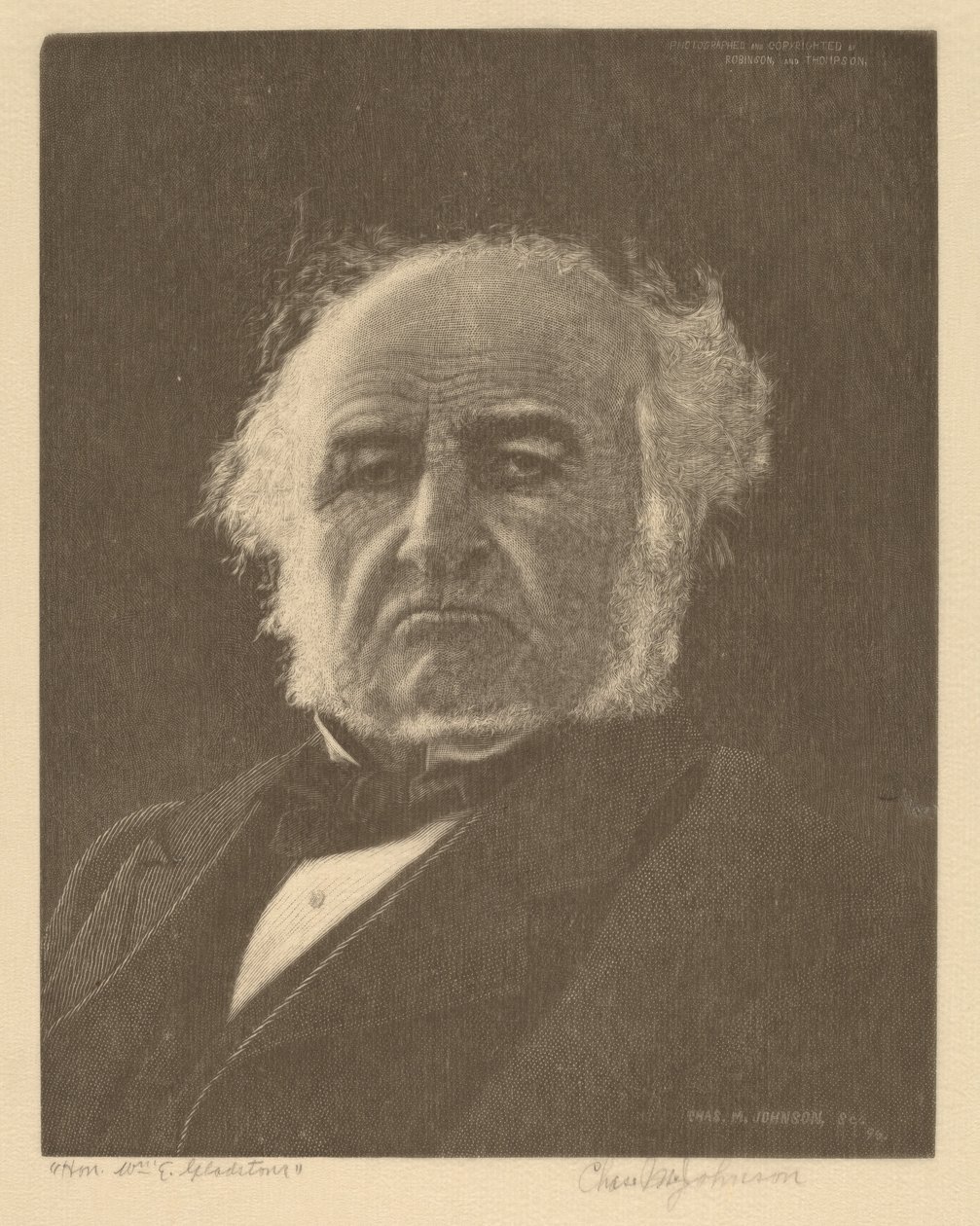 William Gladstone af Charles M. Johnson