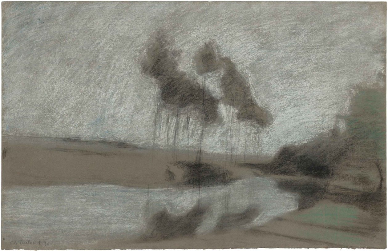 Mystisk landskab, 1894. af Charles Marie Dulac