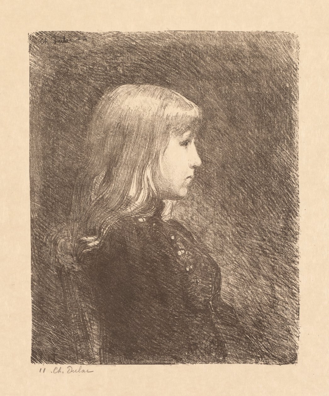 Ung dame af Charles Marie Dulac