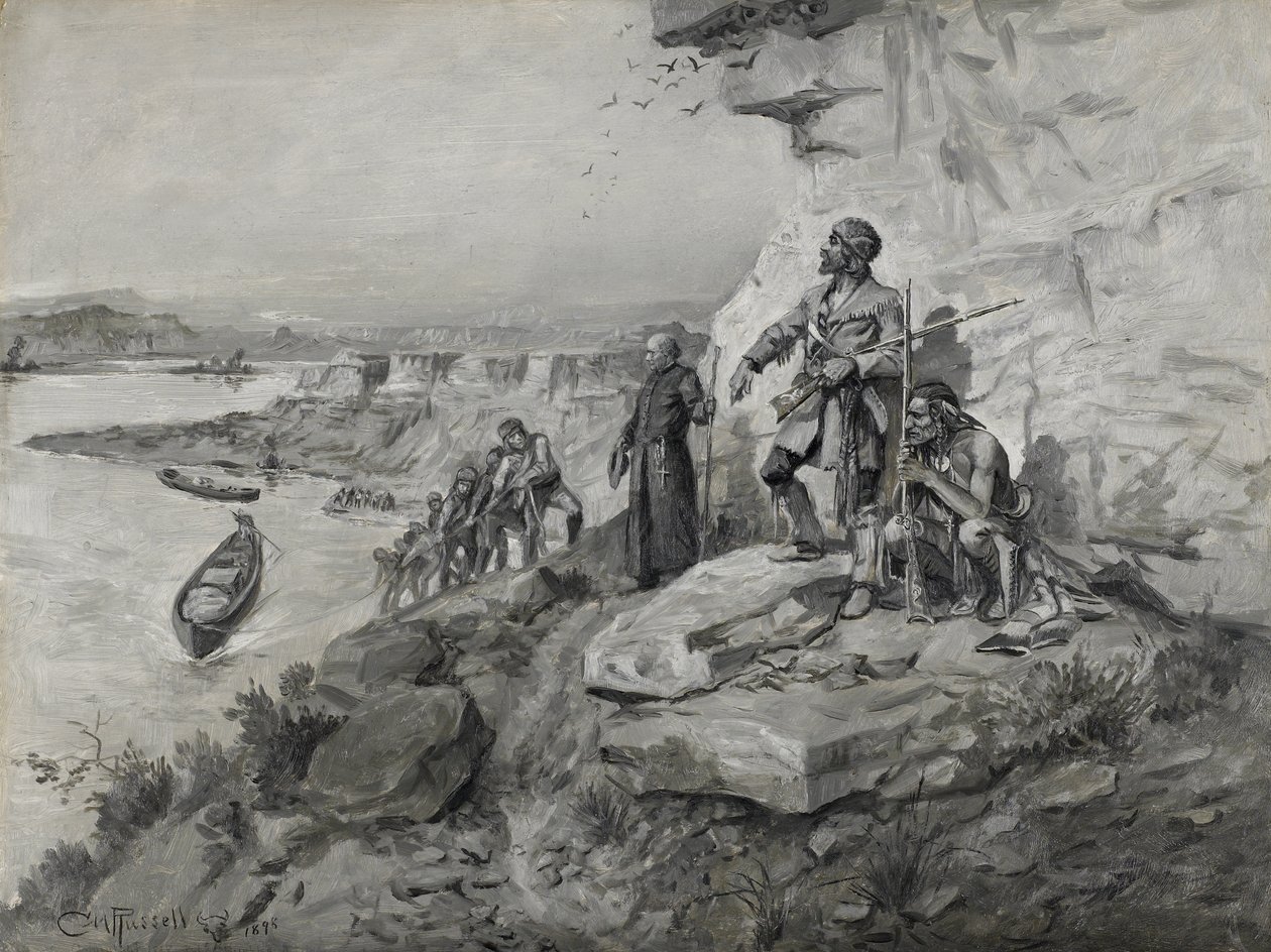 Rejsende, 1898 af Charles Marion Russell