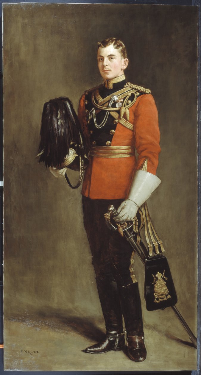 Sekondløjtnant Edward Younger, 16. dronnings egne lansere, 1901 ca. af Charles Martin Hardie