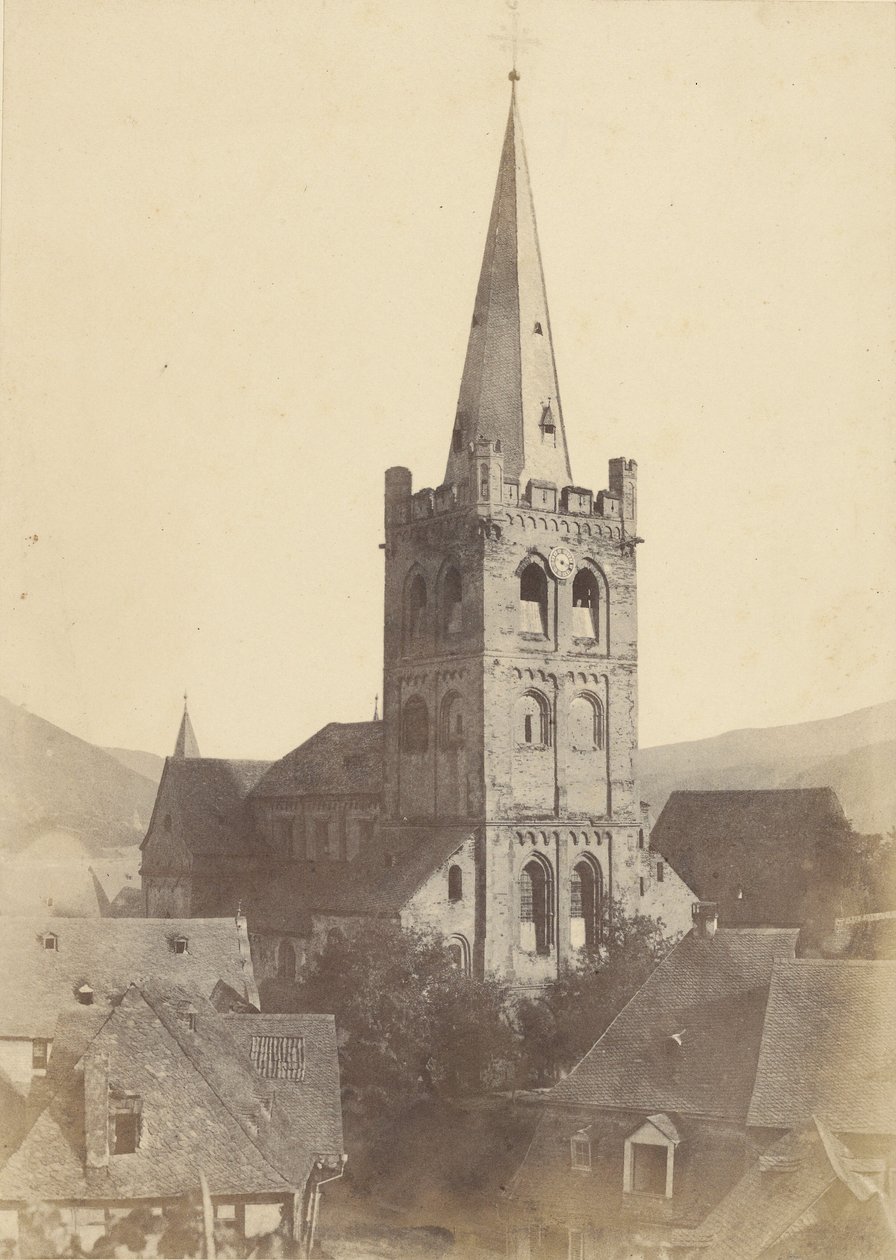 [Baccharah: syn på kirken]. af Charles Marville