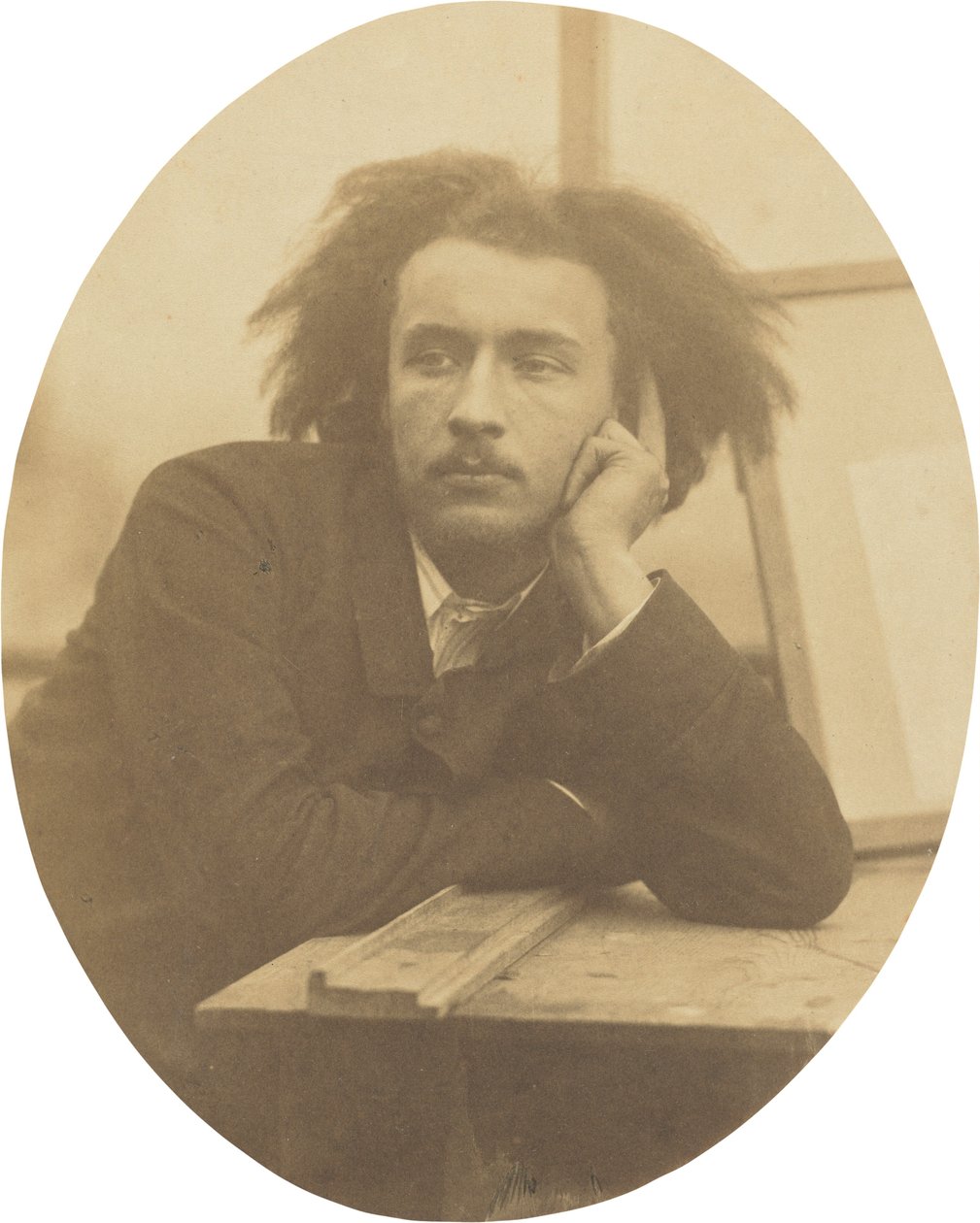 Charles Delahaye, ca. 1857. af Charles Marville