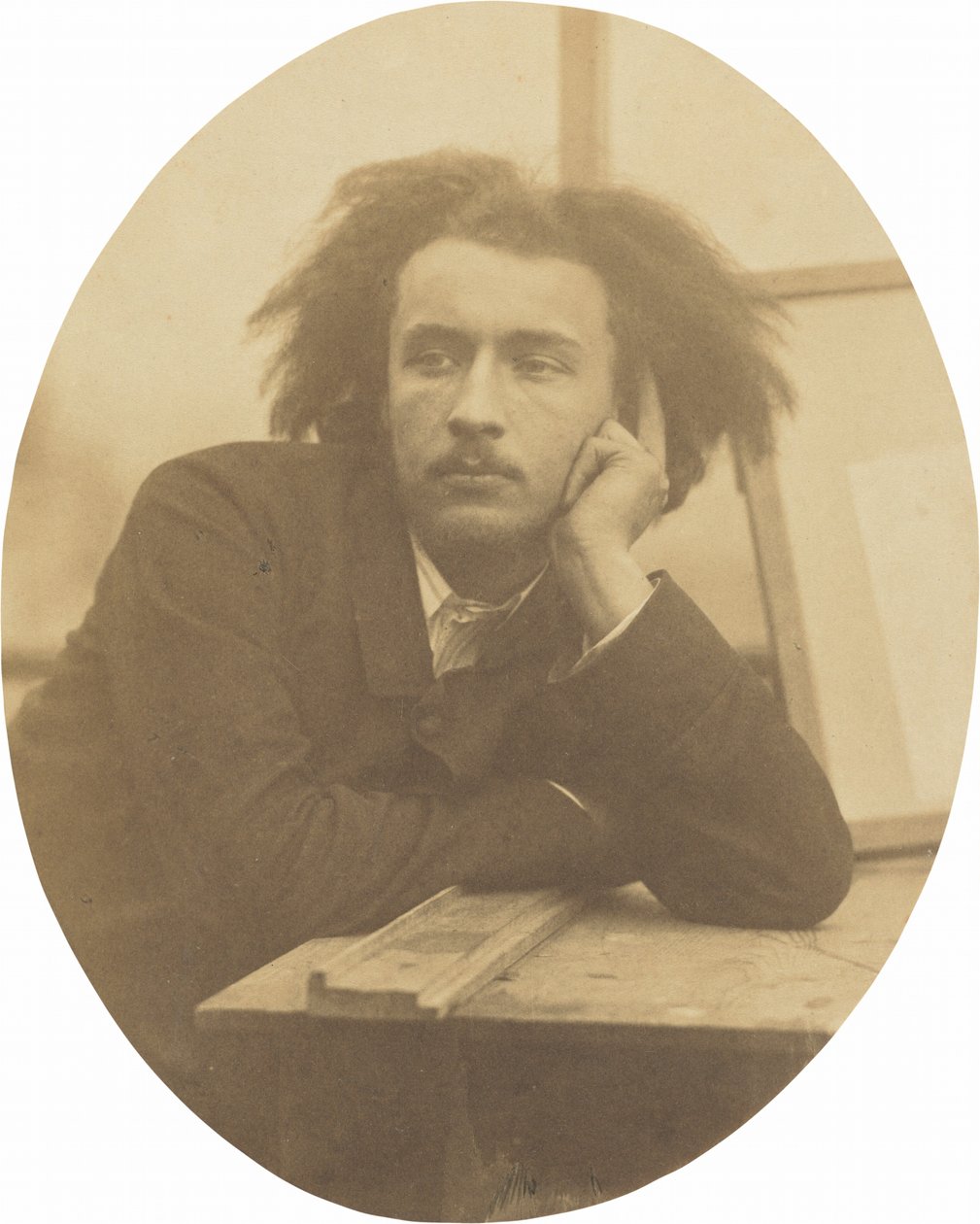 Charles Delahaye, ca. 1857 (foto) af Charles Marville