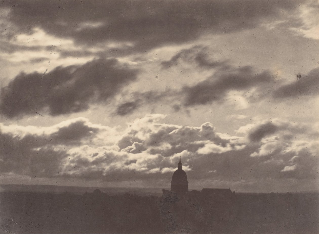 Himmelstudie, 1855-56. af Charles Marville