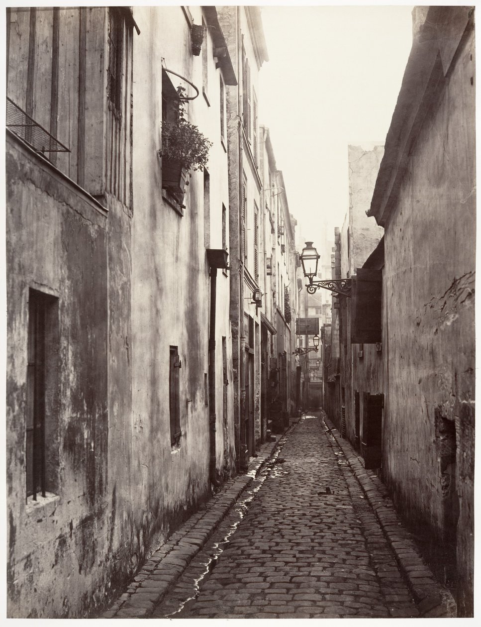 Impasse Briare (i Cité Coquenard) af Charles Marville
