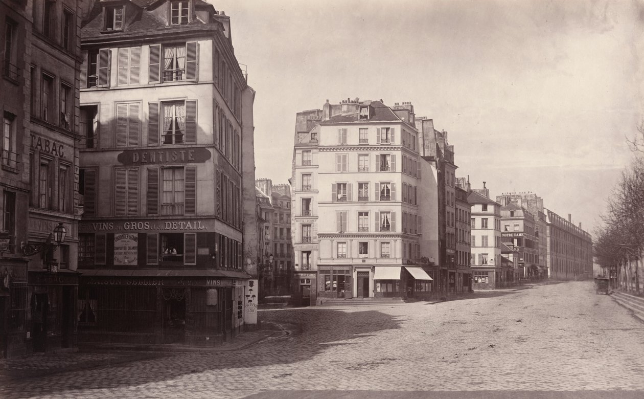 Montebello-slottet af Charles Marville