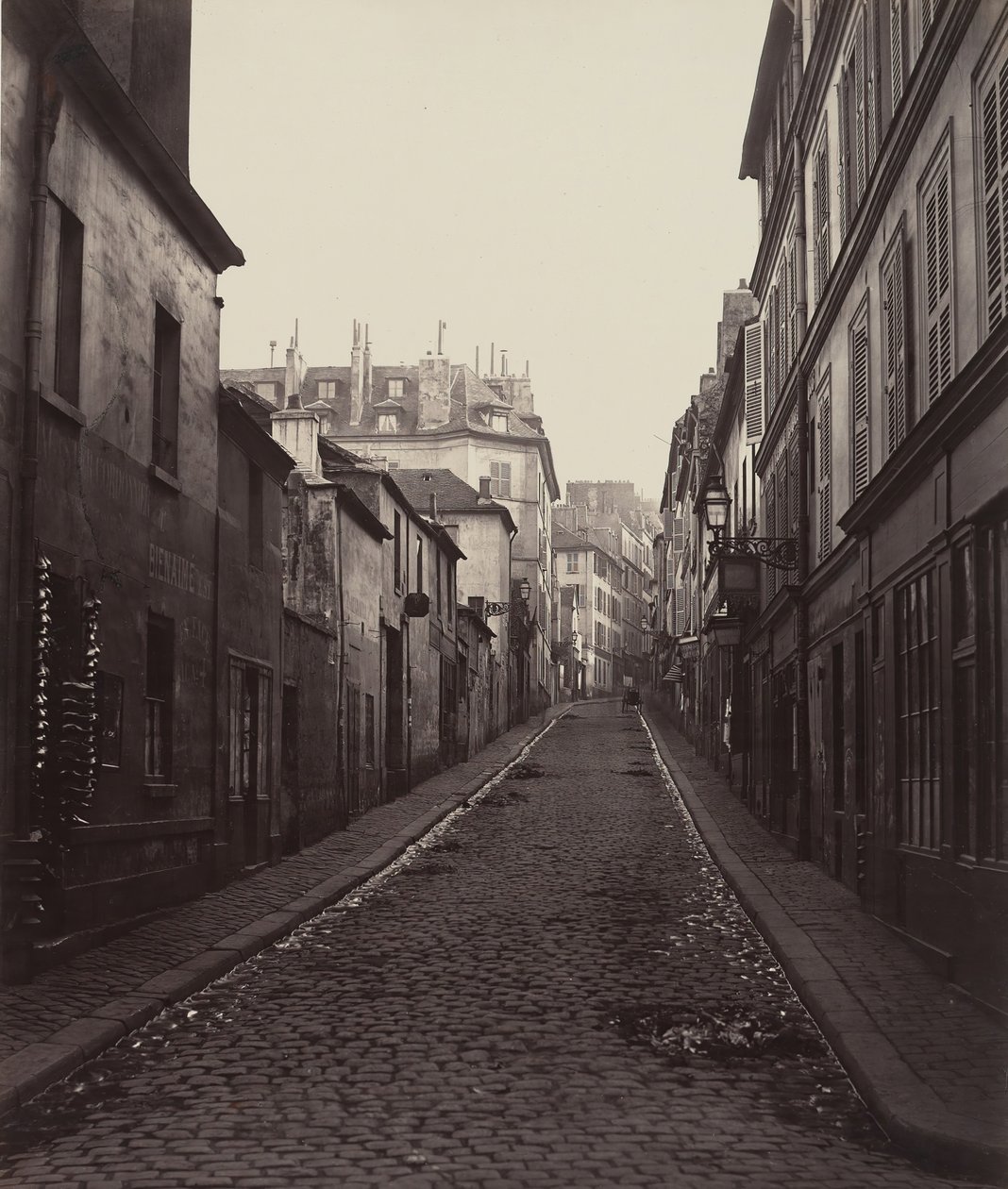 Rue Neuve-Coquenard fra Rue Lamartine, 1870