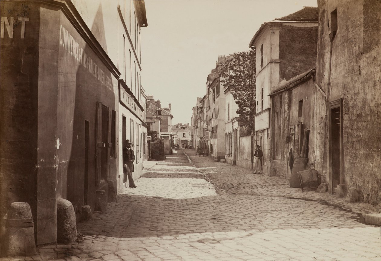 Lourcine Street af Charles Marville
