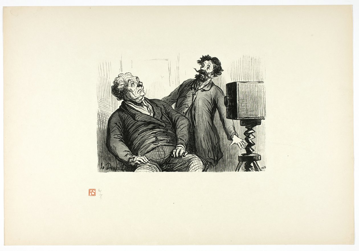 Fotografer og fotograferet, fra Tirage Unique de Trente-Six Bois af Charles Maurand
