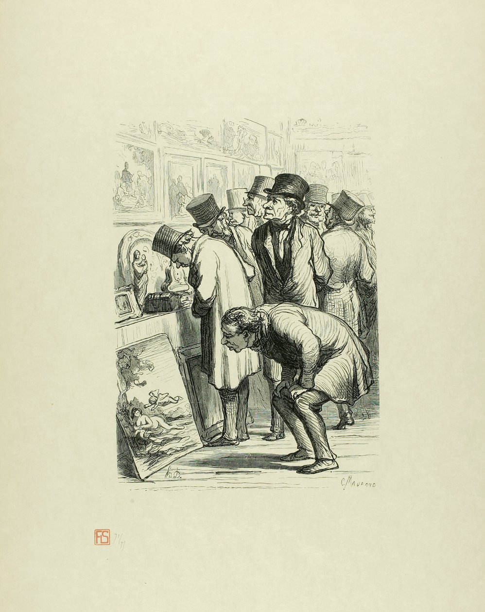 Forhåndsvisning hos auktionshuset Drouot af Charles Maurand