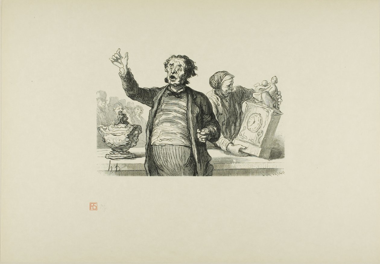 Auktionshuset: Auktionarius af Charles Maurand