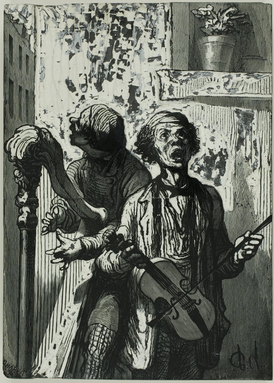 Gadesangerne af Charles Maurand