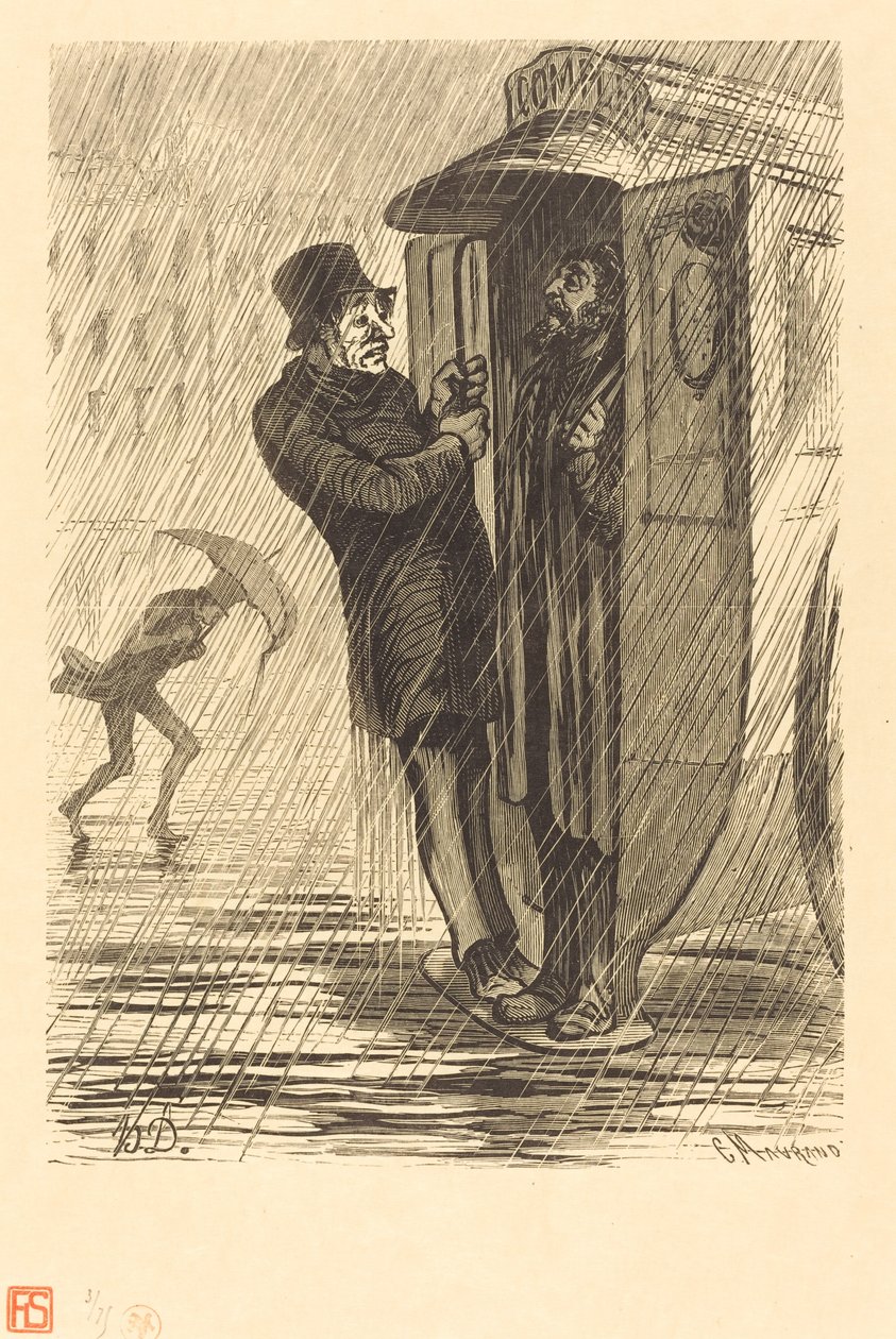 Fuldstændig!!! af Charles Maurand after Honoré Daumier