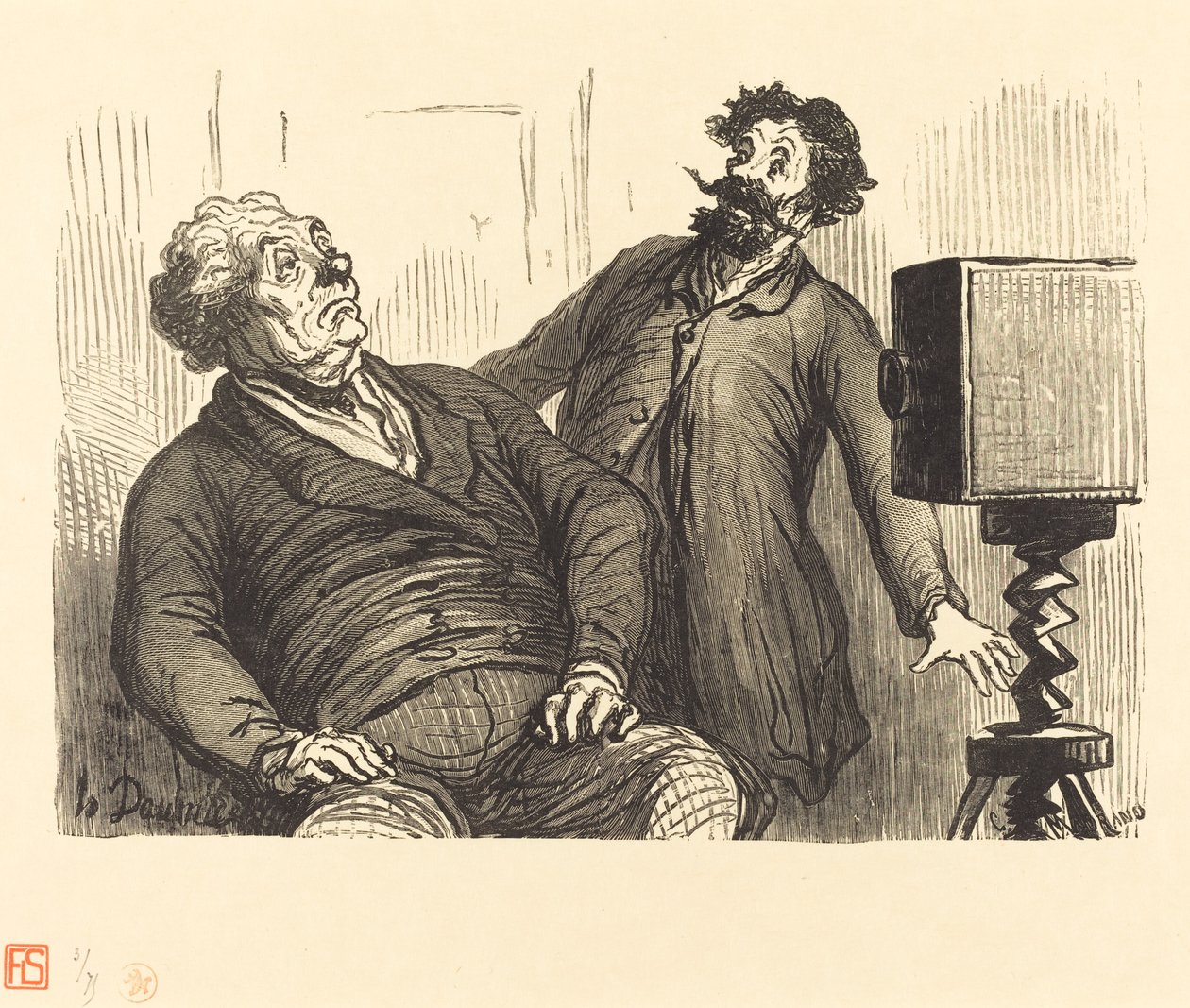 Fotografer og fotografier af Charles Maurand after Honoré Daumier