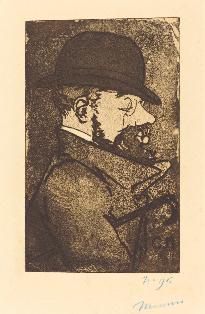 Henri fra Toulouse-Lautrec af Charles Maurin