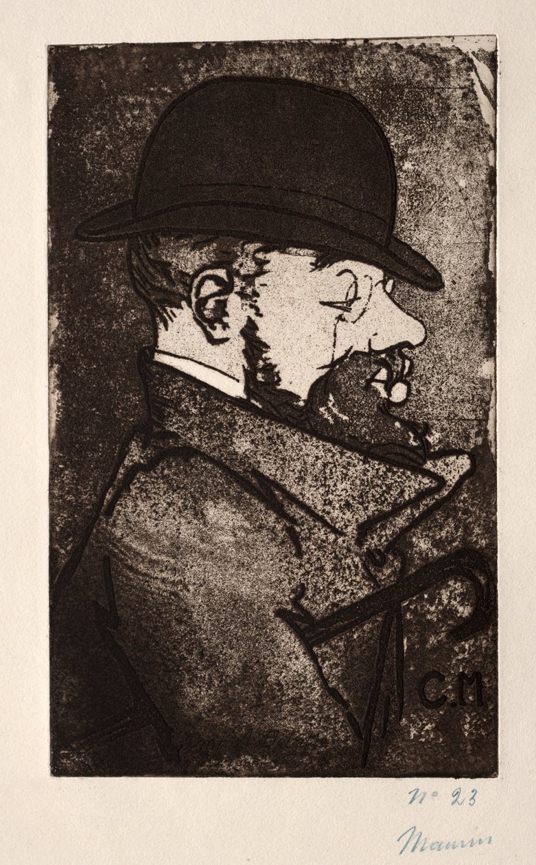 Henri fra Toulouse-Lautrec af Charles Maurin