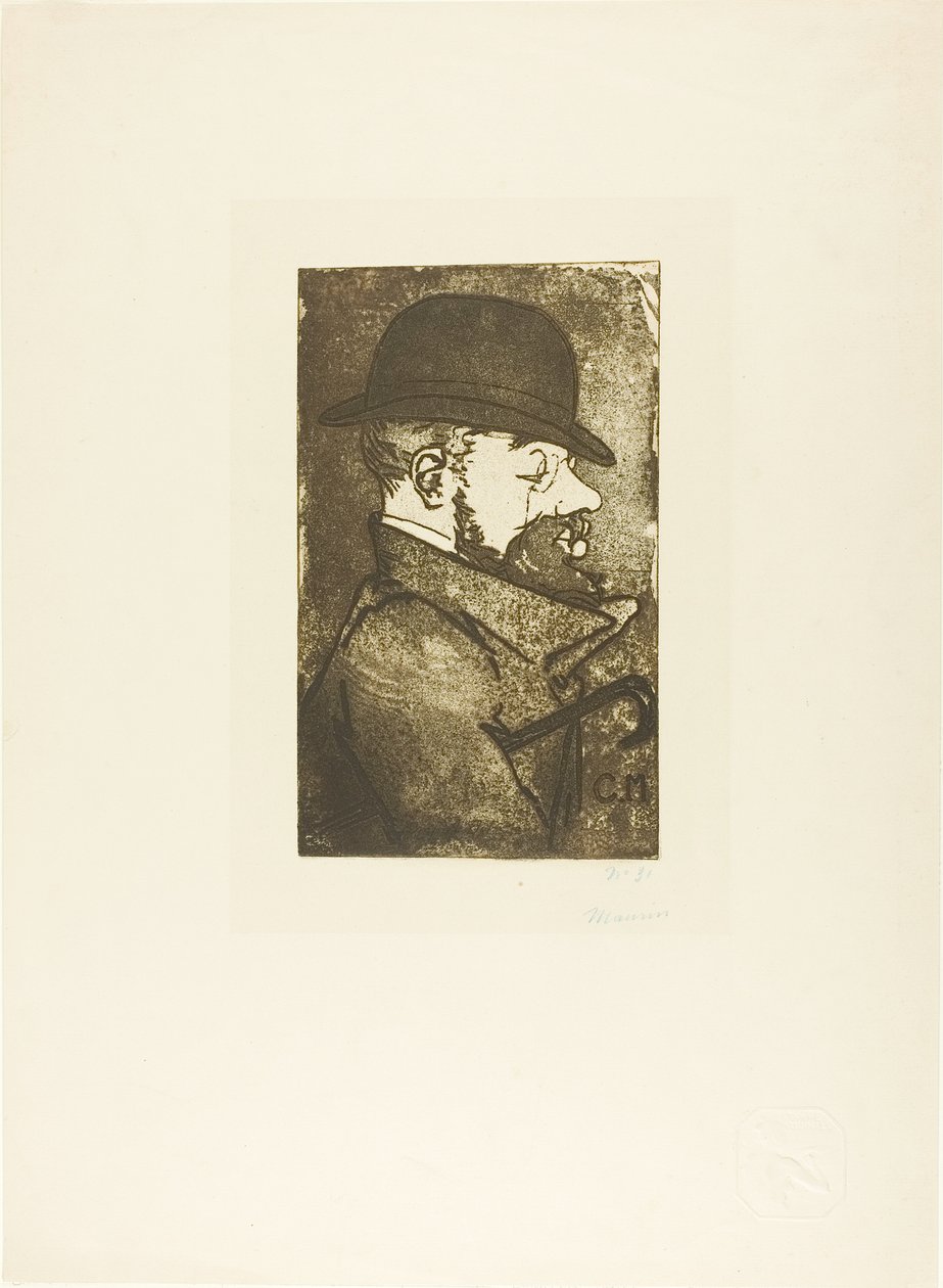 Portræt af Toulouse-Lautrec, fra det første album af L