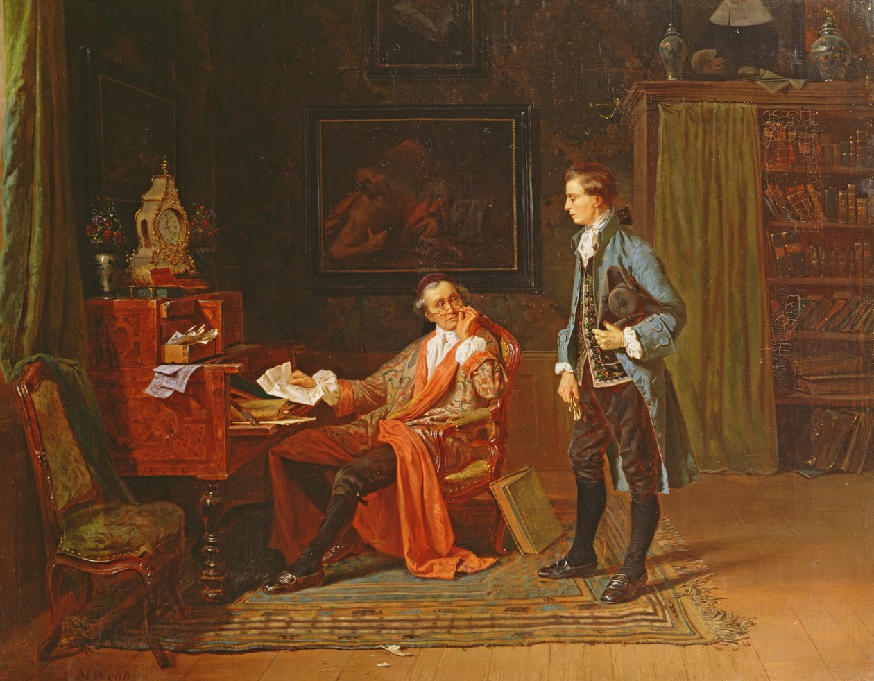 Budbringeren af Charles Meer Webb