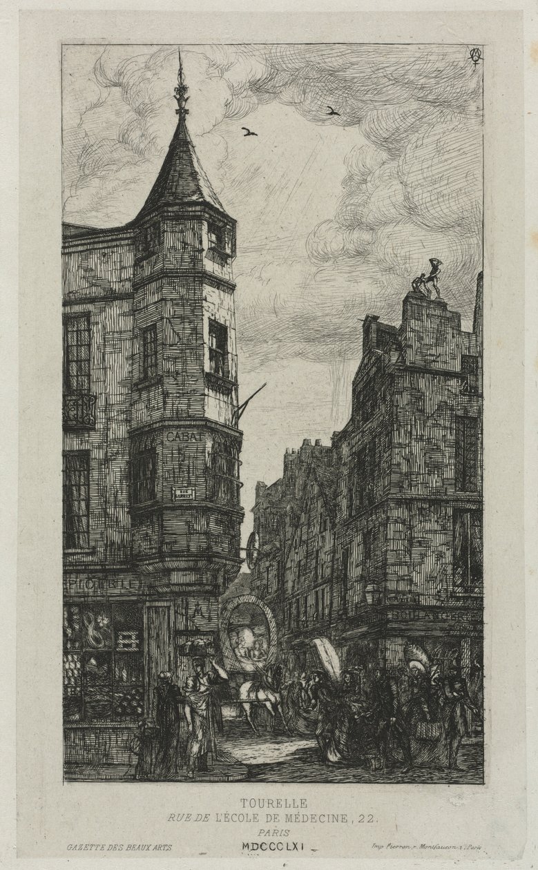 Hus med et tårn, nr. 22, rue de L