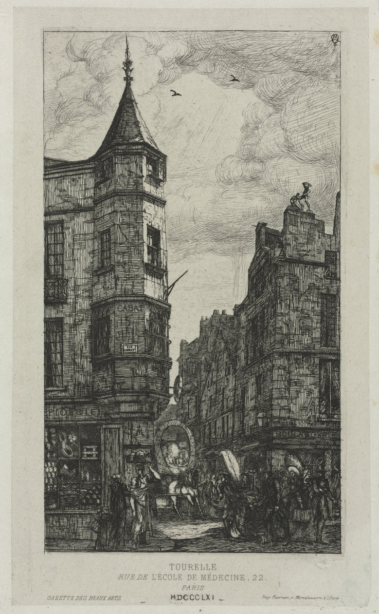 Hus med et tårn, nr. 22, rue de L
