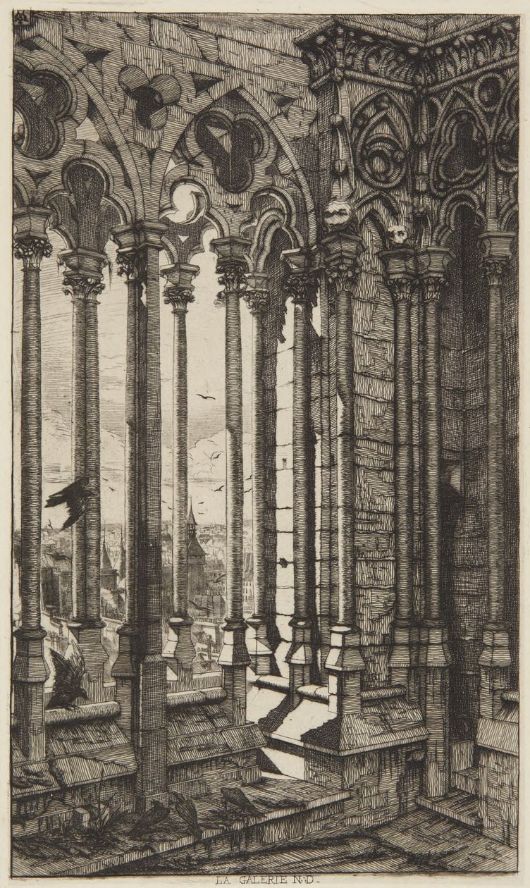 Galleriet, Notre-Dame af Charles Meryon