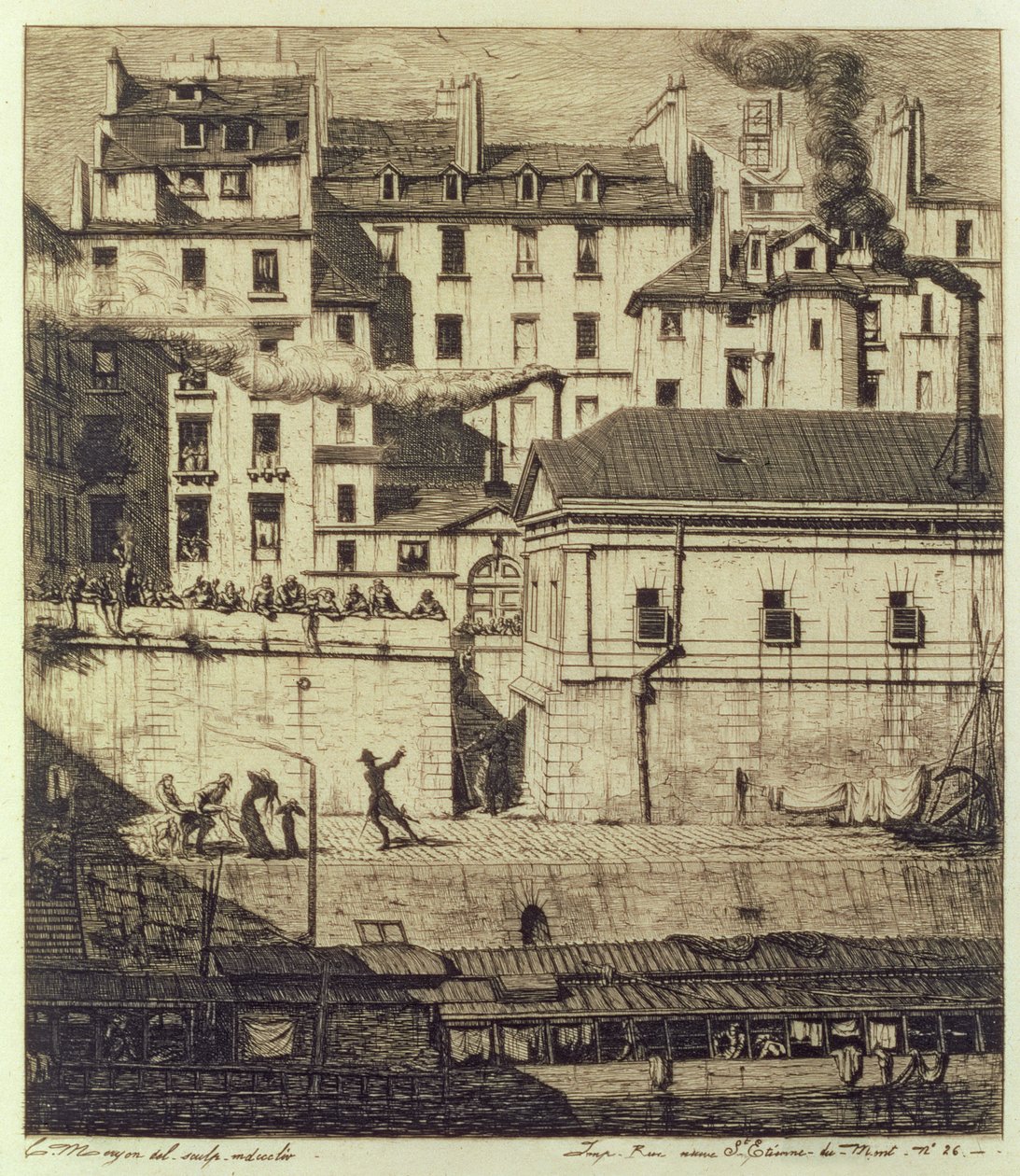 Lighuset af Charles Meryon