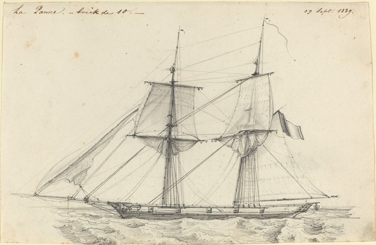 La Panne af Charles Meryon