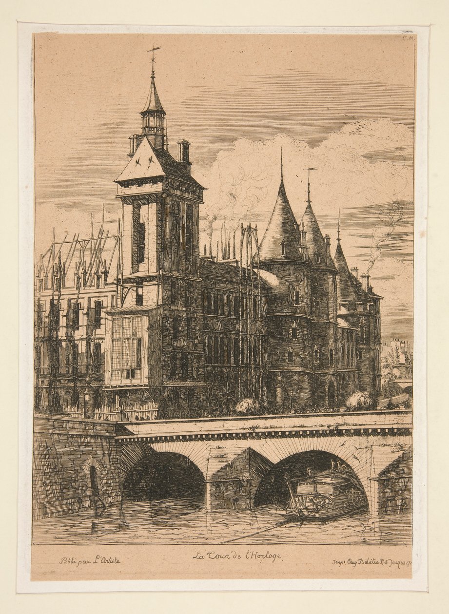 Tårnet af af Charles Meryon
