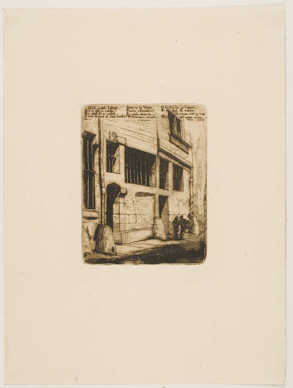 Bad Boys Street af Charles Meryon
