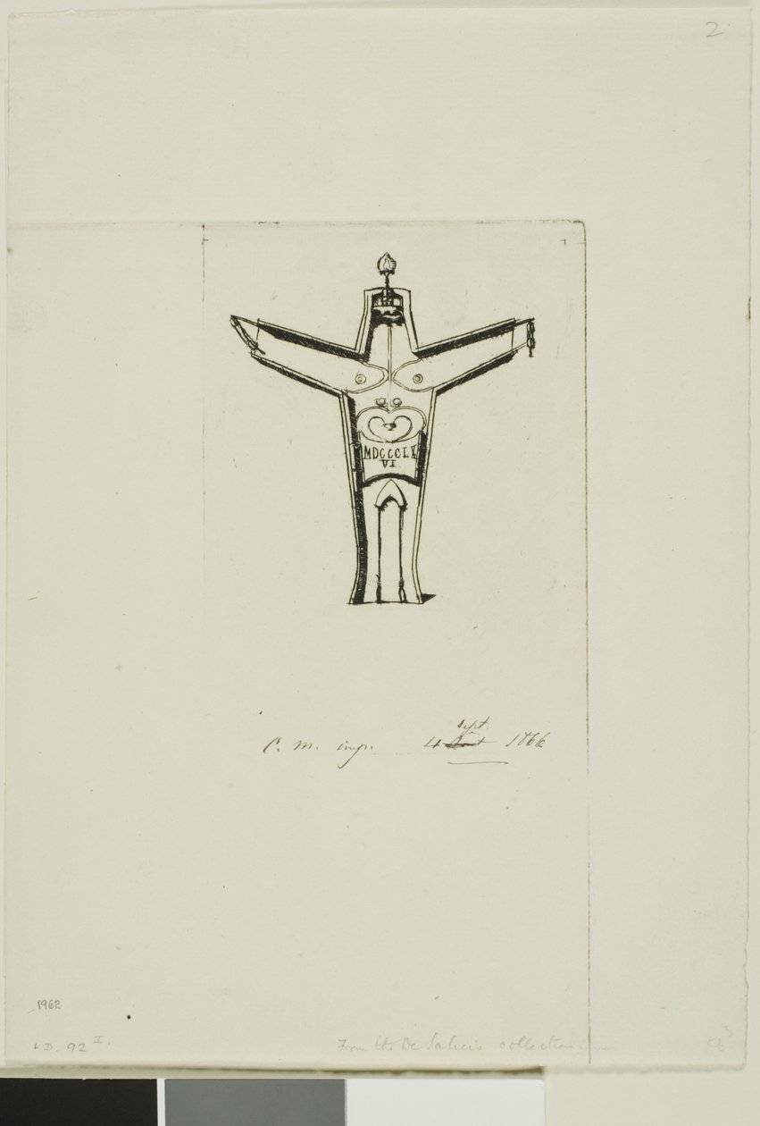 Måneloven, nr. 2 af Charles Meryon