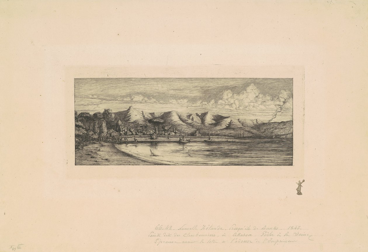 New Zealand, Banks Peninsula (Udsigt over Collier