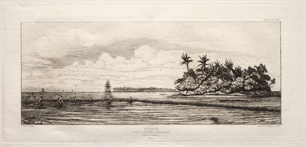 Ocean, 1845. af Charles Meryon