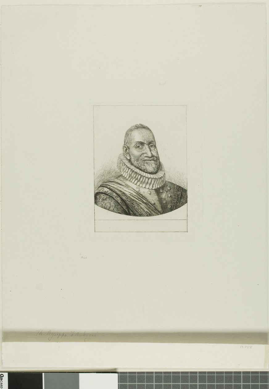 Portræt af Th. Agrippa d