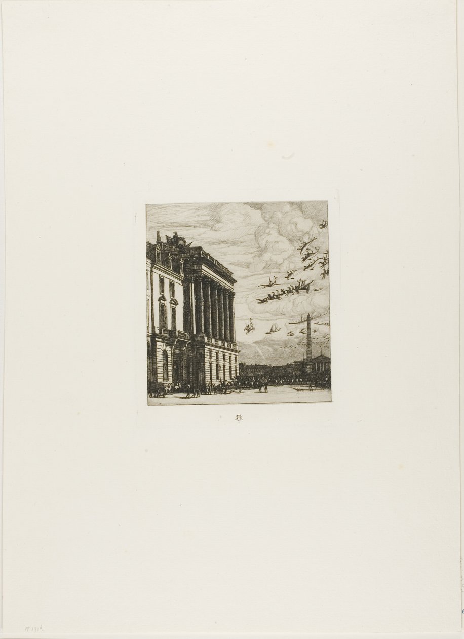 Admiralitetet, Paris af Charles Meryon