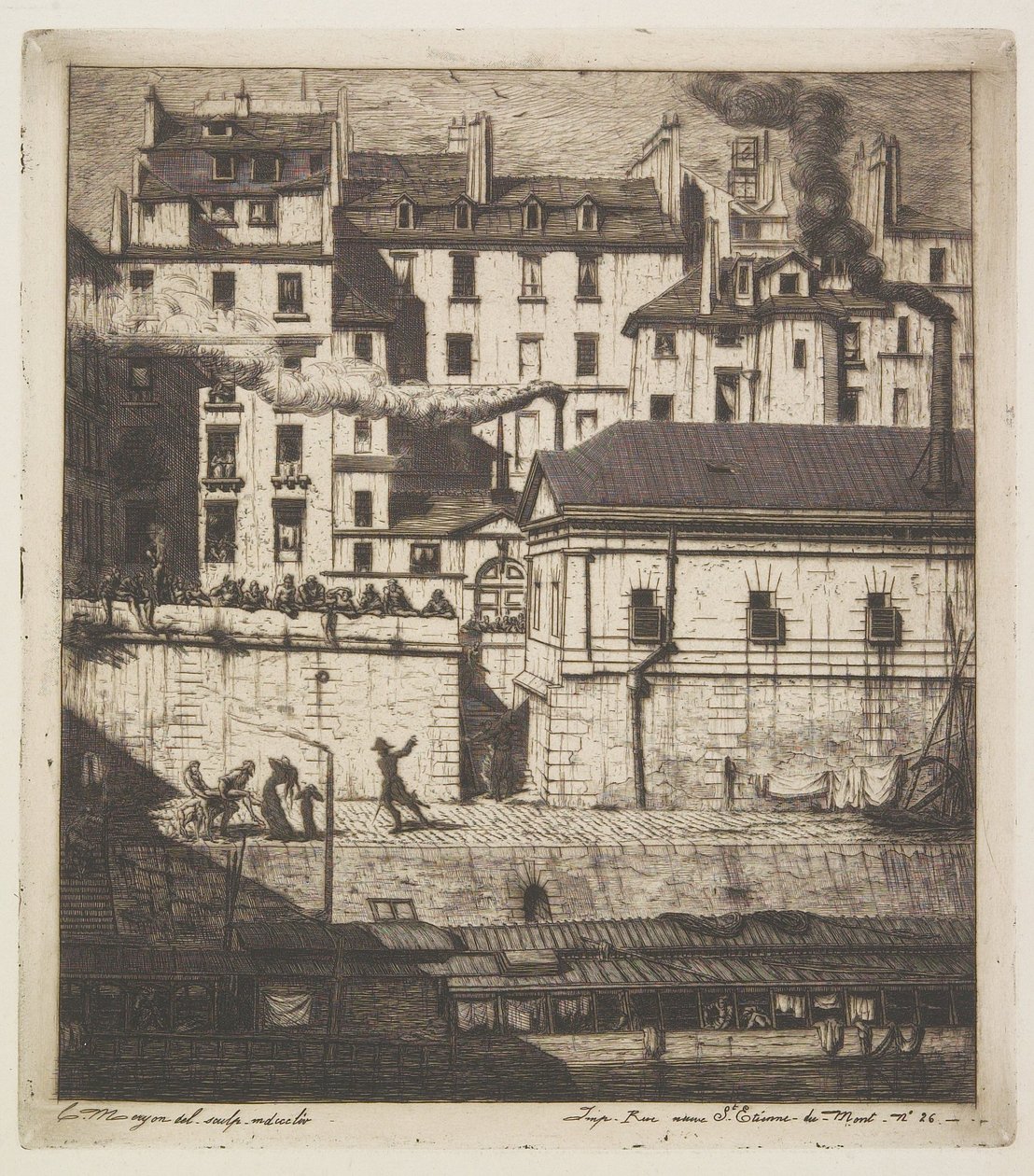 Lighuset af Charles Meryon