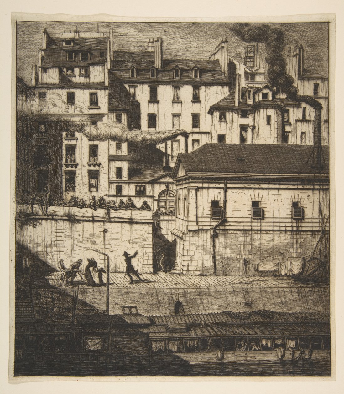 Lighuset, Paris af Charles Meryon