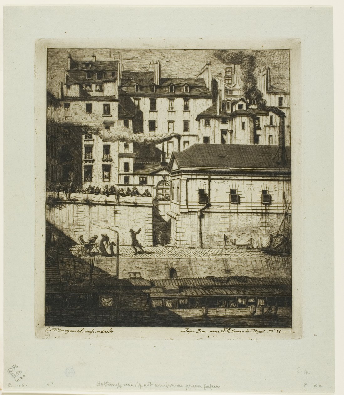 Lighuset, Paris af Charles Meryon