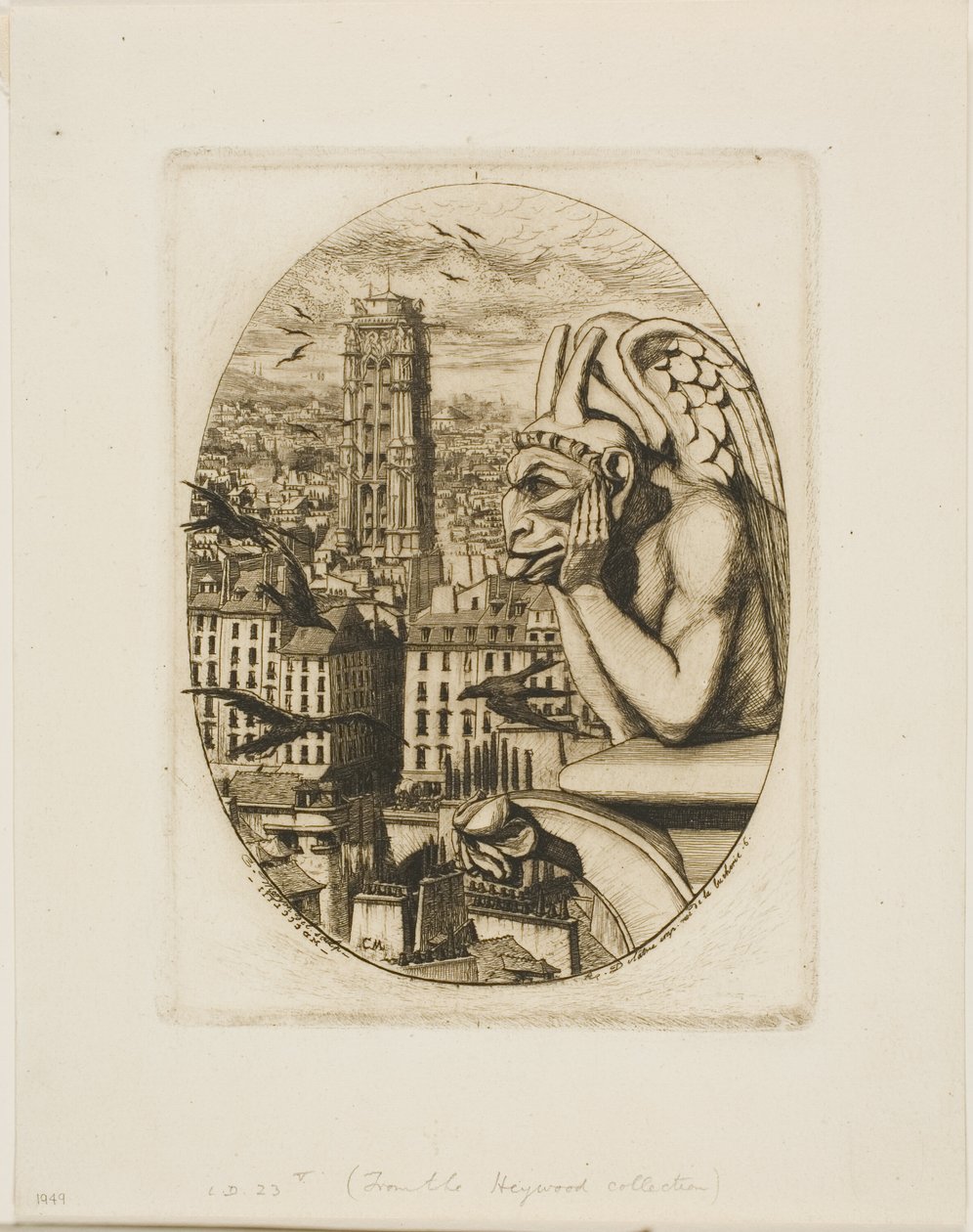 Vampyren af Charles Meryon