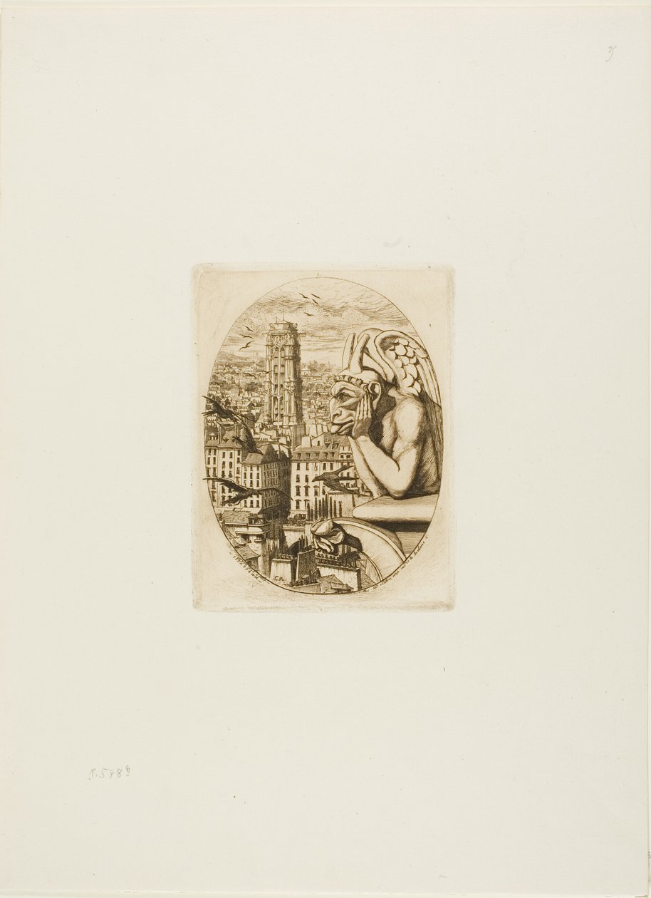 Vampyren af Charles Meryon
