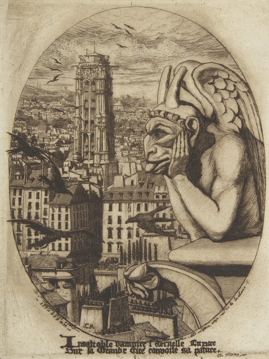 Vampyren, 1853. af Charles Meryon