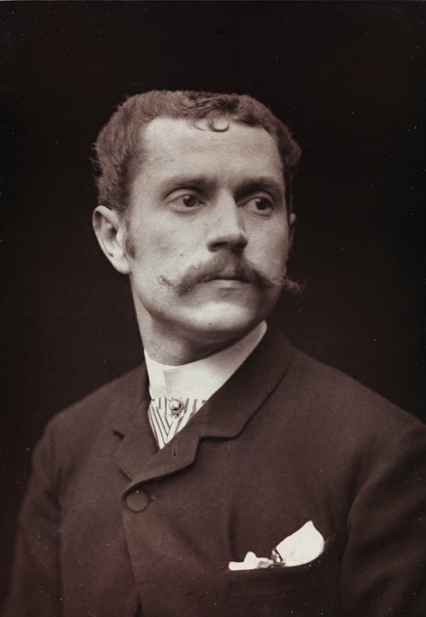 Album Artistique et Biographique, 6. årgang, Salon 1885; portræt af kunstneren Louis Fernandez Pelez De Cordova af Charles Michelez