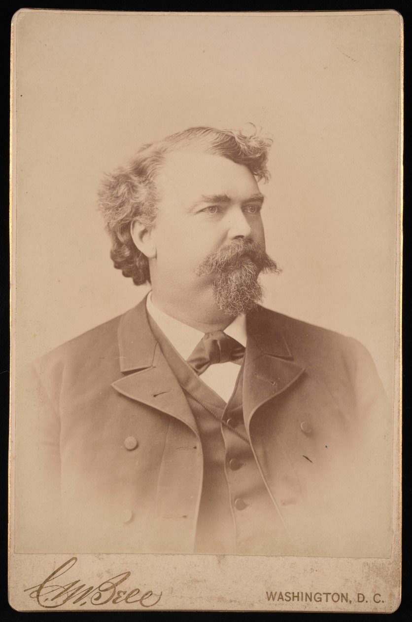 Portræt af Alexander Brown 1843-1906, før 1893. af Charles Milton Bell