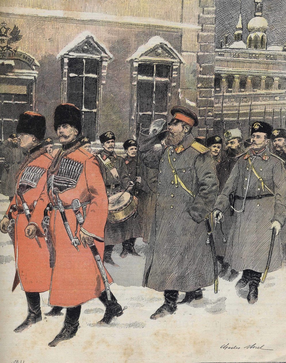 Kejseren (tsaren) af Rusland Alexander III gik til de hellige embeder den 1. januar af Charles Morel