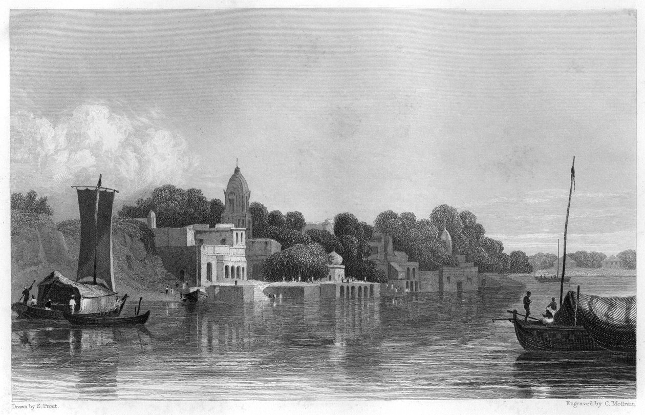 Cawnpore, Indien, c1860. af Charles Mottram