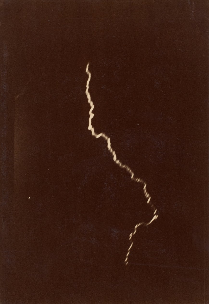 [Spiral of Lightning in a Thunderstorm], 12. maj 1886. af Charles Moussette