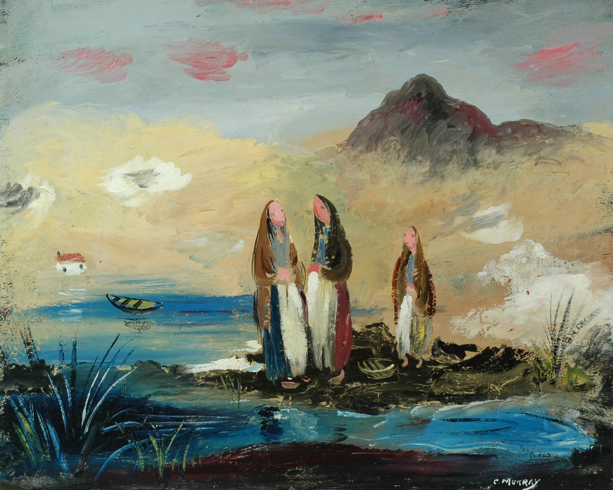 Morning Mist (olie på lærred) af Charles Murray