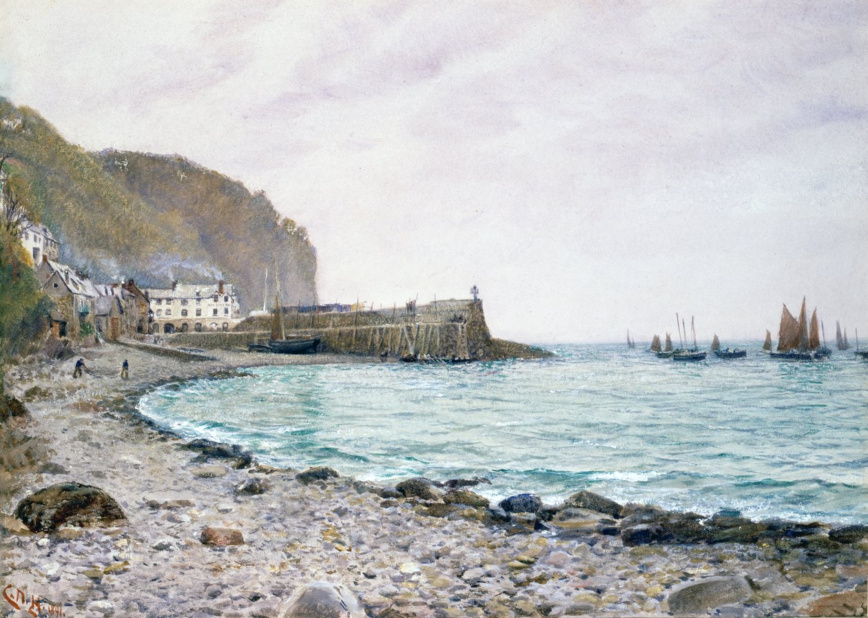 Træk nettene ind af Charles Napier Hemy