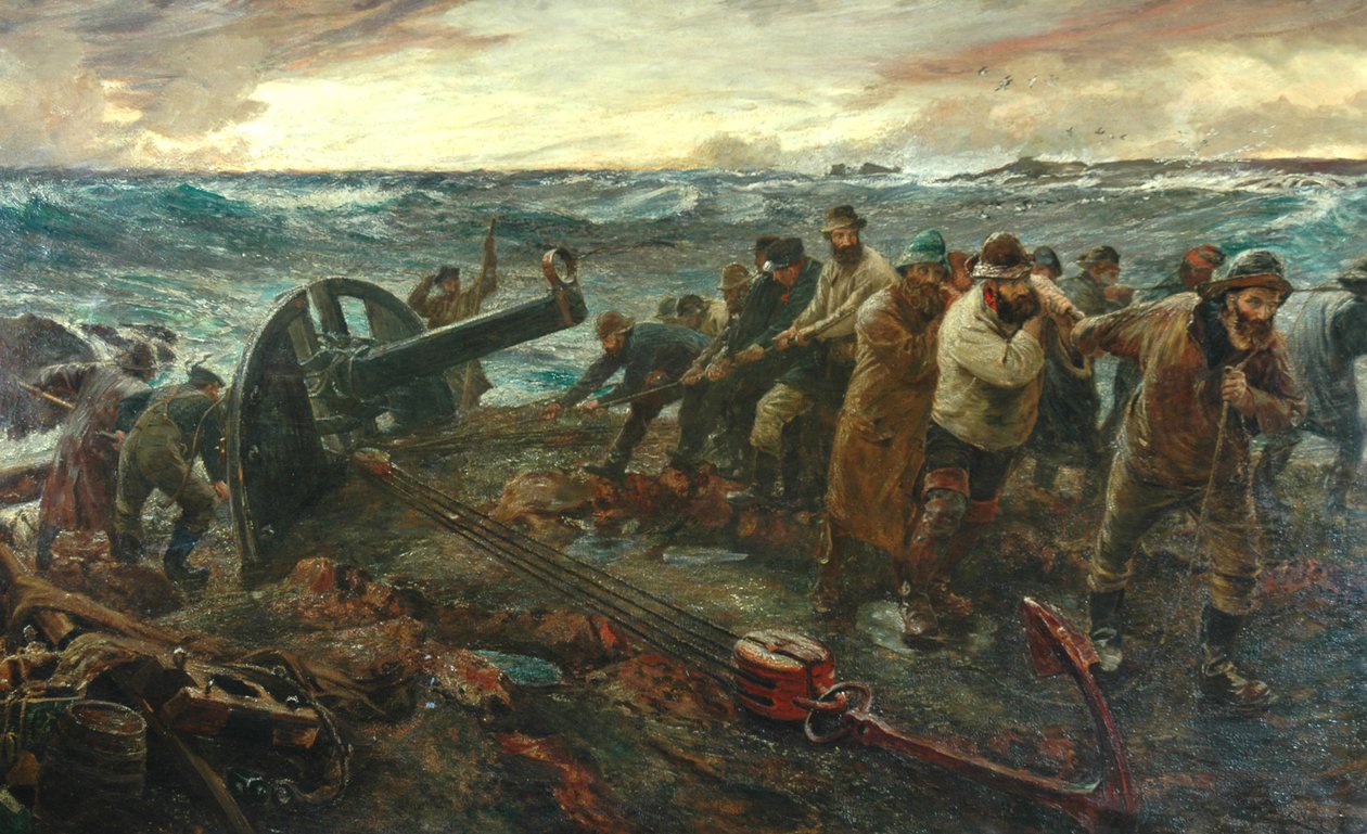 Vraget, 1898-1901 af Charles Napier Hemy